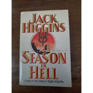 A Season in Hell by Jack Higgins, Hardcover w/ Dust Jacket